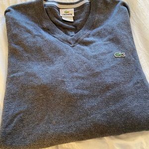 Lacoste V Neck Sweater